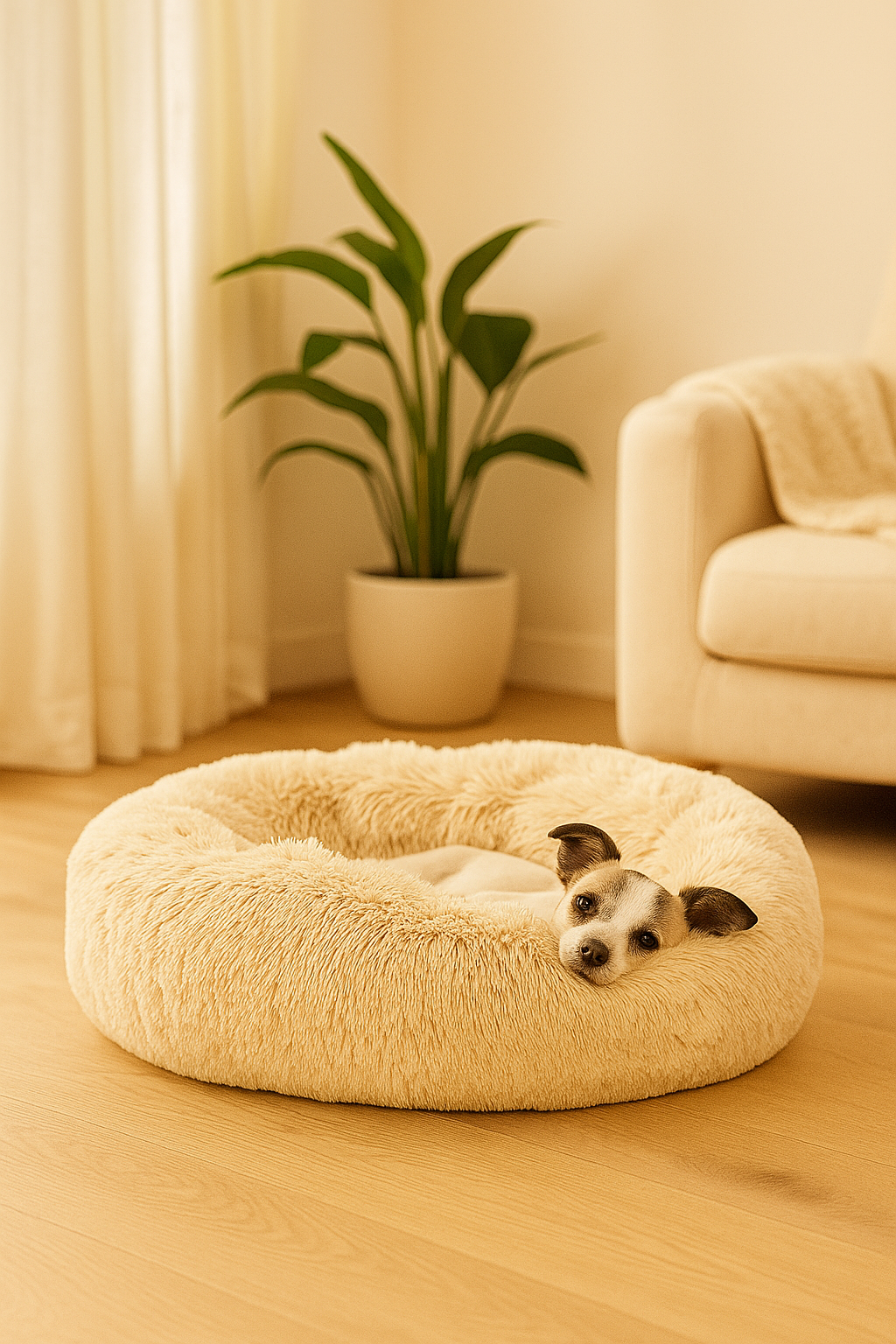 Calming Donut Dog Bed